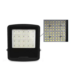 Projecteur LED Extérieur 200W - Asymétrique 40x90 - Noir - 4000K - IP65