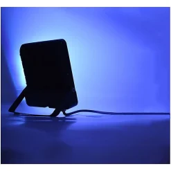 Projecteur LED Extérieur 50W - RGB - IP65 - Noir - Télécommande HF