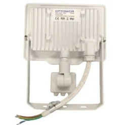 Projecteur LED Extérieur 30W IP65 BLANC avec Détecteur de Mouvement Crépusculaire - Blanc Neutre 4000K - 5500K - SILAMP