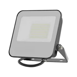 Projecteur LED Gris 50W 185lm/W - Blanc Froid 6000K - 8000K - SILAMP