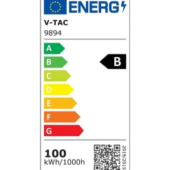 Projecteur LED Gris 100W 185lm/W - Blanc Neutre 4000K - 5500K - SILAMP