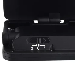 Projecteur LED intégrée noir à énergie solaire 750lm blanc froid 6,3W 5000K