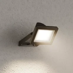 Projecteur LED Lucan 1000lm 10W IP65 GoodHome noir