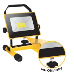 Projecteur LED portable 20W 1800Lm 6500K Extérieur/Intérieur IP65 ASLO