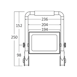 Projecteur LED portatif sur pied 50W 4200lm IP65