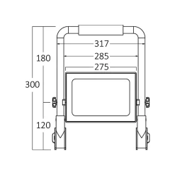 Projecteur LED portatif sur pied 100W 8500lm IP65