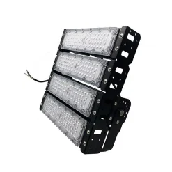 Projecteur LED Puissant Industriel 200W IP65 Noir - Blanc Froid 6000K - 8000K - SILAMP