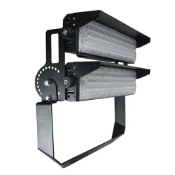 Projecteur LED Puissant Industriel 500W 170lm/W IP66 Noir Orientable - Blanc Neutre 4000K - 5500K - SILAMP