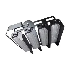 Projecteur LED Puissant Industriel 1000W 170lm/W IP66 Noir Orientable - Blanc Neutre 4000K - 5500K - SILAMP