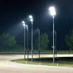 Projecteur LED Puissant Industriel 400W IP65 Noir - Blanc Froid 6000K - 8000K - SILAMP