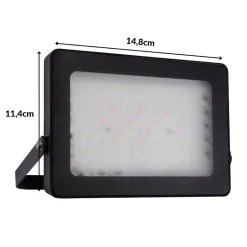 Projecteur LED RGBW 20W IP65 Noir - SILAMP