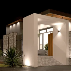 Projecteur LED solaire 5,26W 1000 Lumens Lampe LED Angle Faisceau 120 degrés ASLO