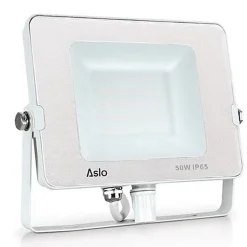 Projecteur LED spot blanc 20W SMD 1600Lm Blanc chaud 3000K 230V Extérieur/Intérieur IP65 Chantier Travaux ASLO