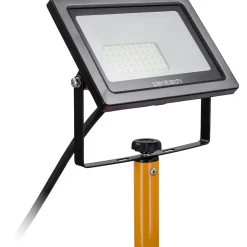 Projecteur LED trépied 30W IP65 - Jaune - Zenitech