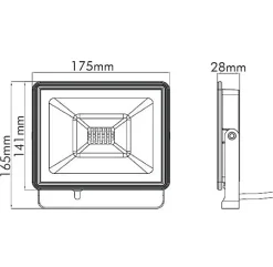 Projecteur LED 20W IP65 6000K TIGRIS
