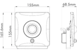 Projecteur LED YUKON-S 10W IP65 avec détecteur