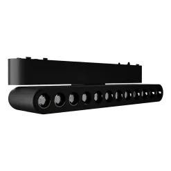 Projecteur magnétique Magnetic Light Prestige noir LED 3000K 1 pièce