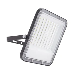 Projecteur mural gris LED IP65, 5000 lumens, conso 50W (éq 200W), Blanc chaud