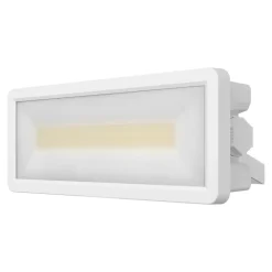 Projecteur mural LED extérieur blanc 30 W 3750 lm sans détecteur IP65, GoodHome Davern