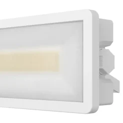 Projecteur mural LED extérieur blanc 50 W 6250 lm sans détecteur IP65, GoodHome Davern