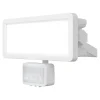 Projecteur mural LED extérieur blanc 20 W 2250 lm détecteur de mouvement IP65, GoodHome Davern