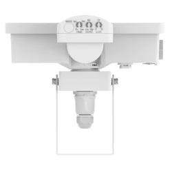 Projecteur mural LED extérieur blanc 20 W 2250 lm détecteur de mouvement IP65, GoodHome Davern