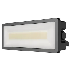 Projecteur mural LED extérieur noir 50 W 6250 lm sans détecteur IP65, GoodHome Davern