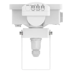 Projecteur mural LED extérieur blanc 10 W 1250 lm détecteur de mouvement IP65, GoodHome Davern