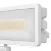 Projecteur mural LED extérieur blanc 50 W 6250 lm avec détecteur PIR IP65, GoodHome Davern
