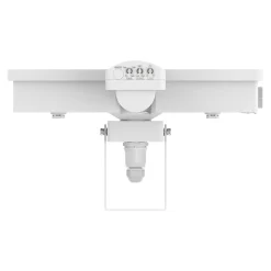 Projecteur mural LED extérieur blanc 50 W 6250 lm avec détecteur PIR IP65, GoodHome Davern