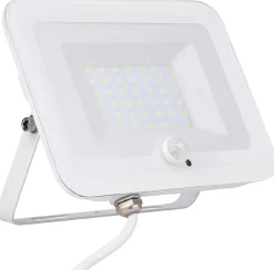 Projecteur plat + détecteur mouvement IP65 2000lm - Voltman