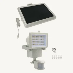 Projecteur solaire à détection de mouvements - 1000 lumens - Chromex