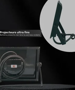 Projecteur Solaire avec Détecteur de Mouvement IP65 1000lm - Groupe DDC