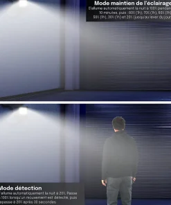 Projecteur Solaire avec Détecteur de Mouvement IP65 1500lm - Groupe DDC