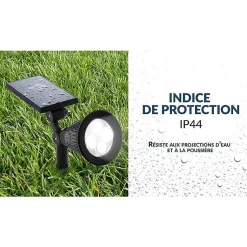 Projecteur Solaire Led 200 Lumens Greenled Wi-light