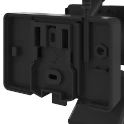 Projecteur solaire LED intégré à détection Davern 800lm IP65 noir GoodHome