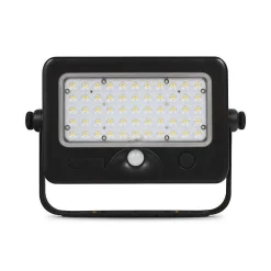 Projecteur solaire LED 10W noir