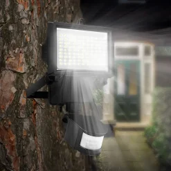 Projecteur solaire sensor COOPER Noir 1000LM