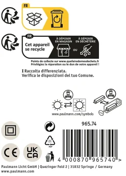 ProRail3 Spot sur rail LED Kratos 50 3000lm 25W 3000K 230V Blanc
