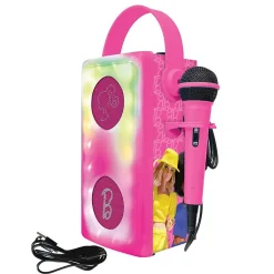 Puissante enceinte Bluetooth lumineuse Barbie avec micro