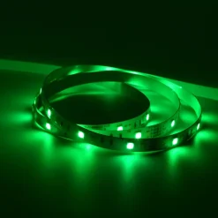 Rallonge ruban lumineux Waldeck LED intégrée variation de blancs et de couleurs IP20 dimmable 400lm 5W L.100cm blanc GoodHome