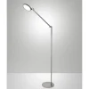 Regina - Lampadaire LED orientable en métal, aluminium, H.135 cm - Éclairage LED 9W intégré, CCT (3000K, 4000K, 5000K, 6000K)