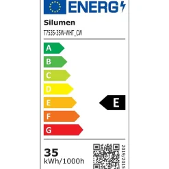 Réglette Encastrable LED 120cm 35W Blanc (Lot de 5) - Blanc Neutre 4000K - 5500K - SILAMP