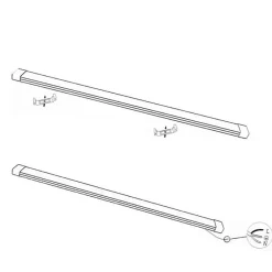 Réglette LED 150cm 72W - Blanc Froid 6000K - 8000K - SILUMEN