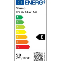 Réglette LED 150cm 50W IP40 - Blanc Neutre 4000K - 5500K - SILAMP