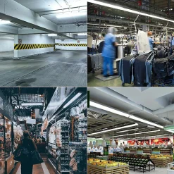 Réglette LED 150cm 48W (Pack de 10) - Blanc Chaud 2300K - 3500K - SILAMP