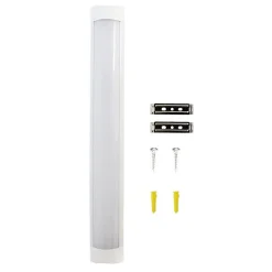 Réglette LED 60cm 18W (Pack de 10) - Blanc Froid 6000K - 8000K - SILAMP