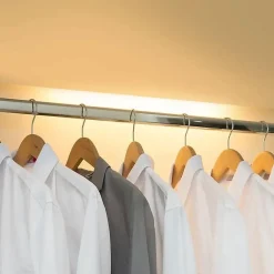 Réglette LED Rechargeable USB 40cm 2W Noire avec Détecteur de mouvement - Blanc Chaud 2300K - 3500K - SILAMP