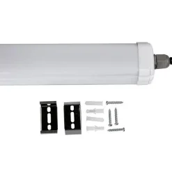 Réglette LED étanche 120cm 36W IP65 120lm/W Interconnectable - Blanc Neutre 4000K - 5500K - SILAMP