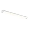 Réglette lumineuse Gallius LED intégrée blanc neutre IP65 4200lm 37W L.120xl.12xH.6cm blanc GoodHome